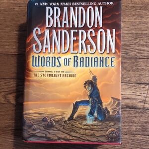 Words Of Radiance By Brandon Sanderson Pre-owned Excellent News Condition